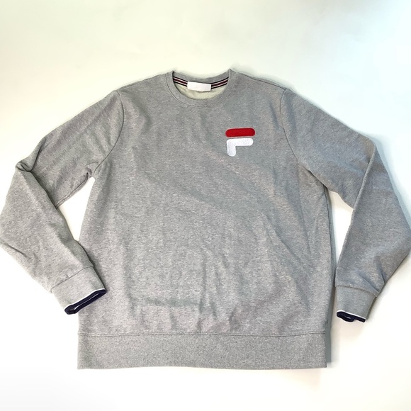 Vintage Fila Unisex Sweatshirt L Embroidered - Picture 2 of 9